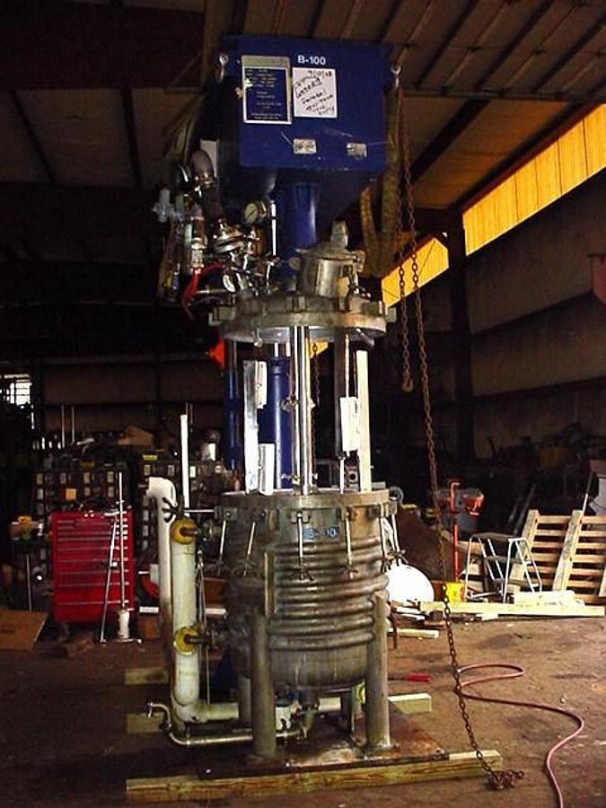 Used 100 GALLON HOCKMEYER DUAL SHAFT MIXER – S/S – VACUUM – JACKETED (#9212)