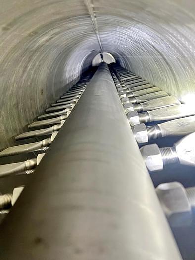 Used 16" DIA. x 10' L BEPEX SOLIDAIRE PADDLE DRYER - S/S - JKTD.