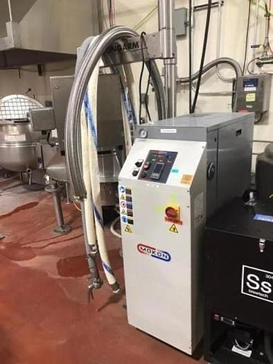 Used 50 GALLON LEE TRIPLE MOTION VACUUM KETTLE WITH MOKON HEATER