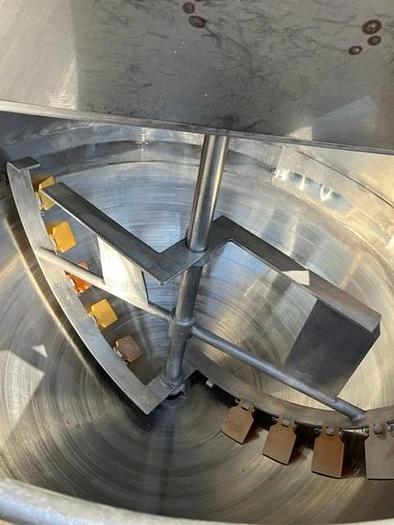 Used 250 GALLON LEE JACKETED MIX KETTLE 304 S/S