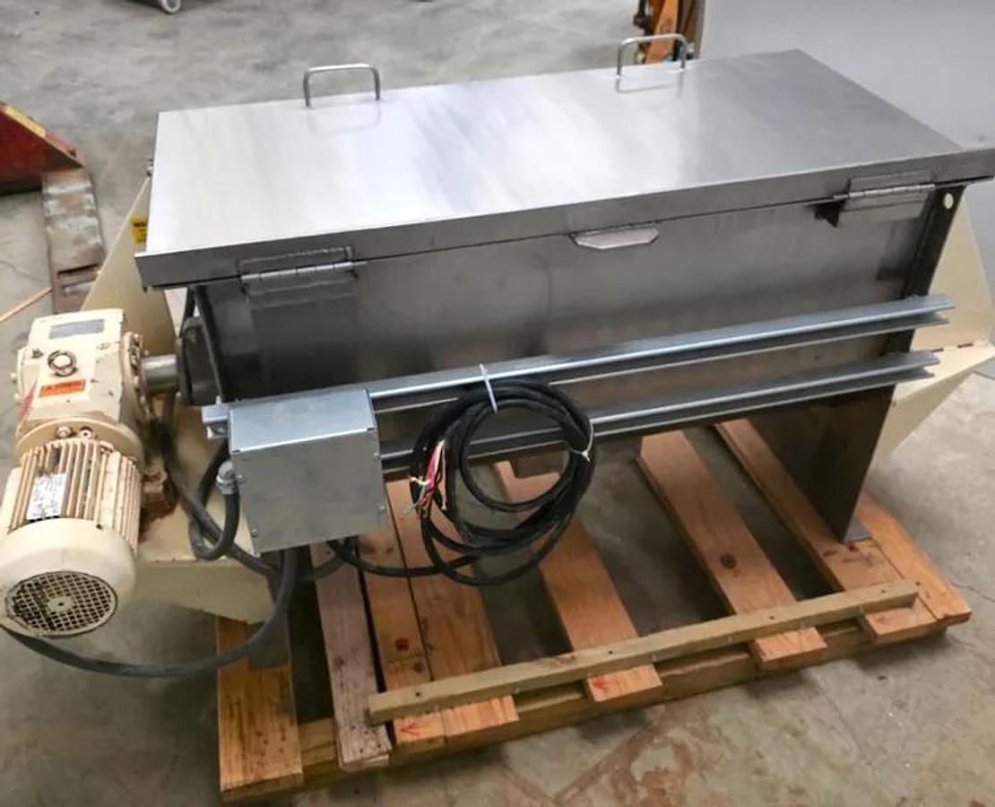Used 10 CU. FT. ROSS SANITARY DOUBLE RIBBON BLENDER - S/S - 5 HP