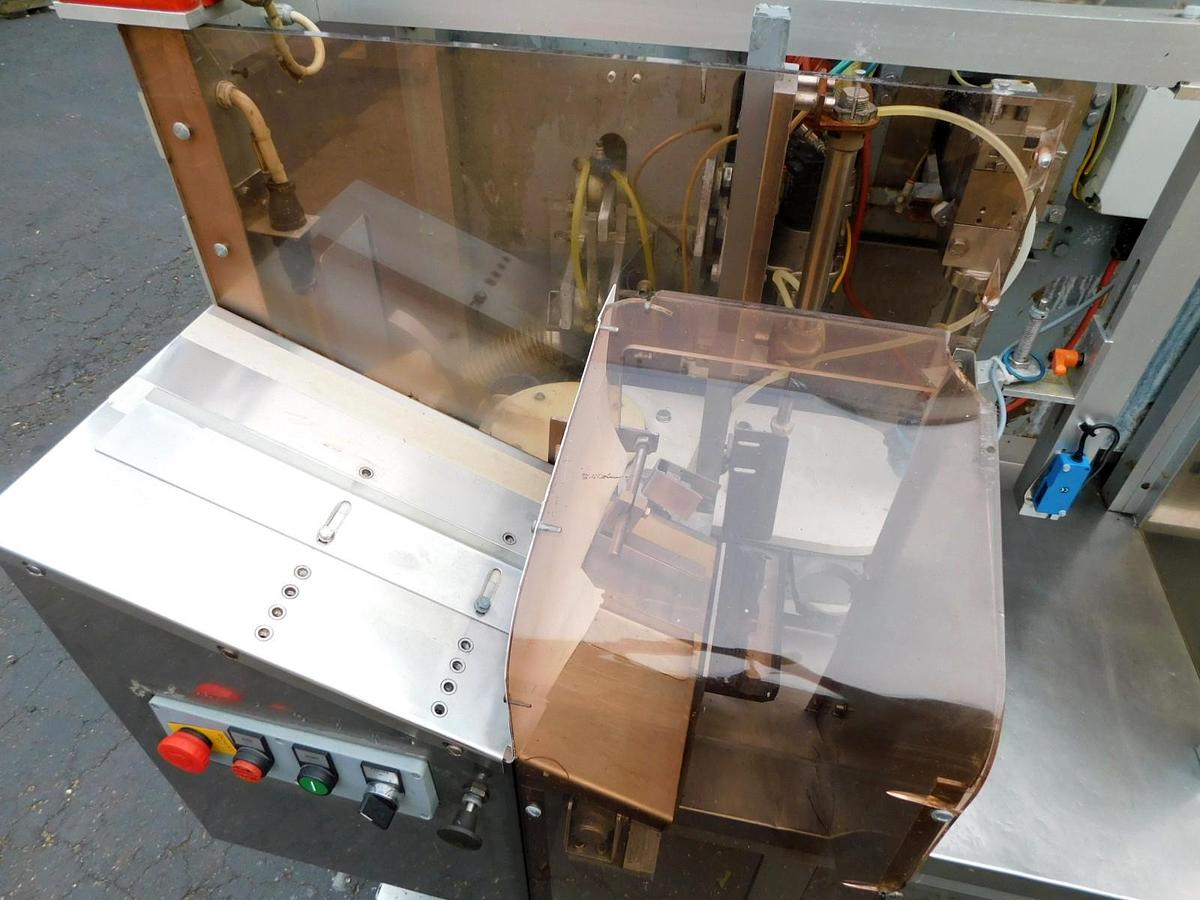 Used NORDEN AUTOMATIC PLASTIC TUBE FILLER - MODEL NM400 II A