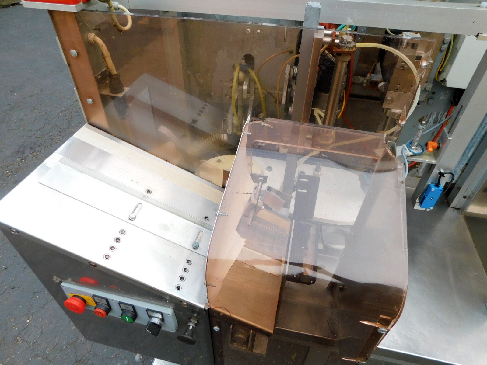 Used NORDEN AUTOMATIC PLASTIC TUBE FILLER - MODEL NM400 II A