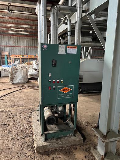 Used 36" X 144" SCOTT TENDER BLEND MIXER / HEATER - S/S - JACKETED