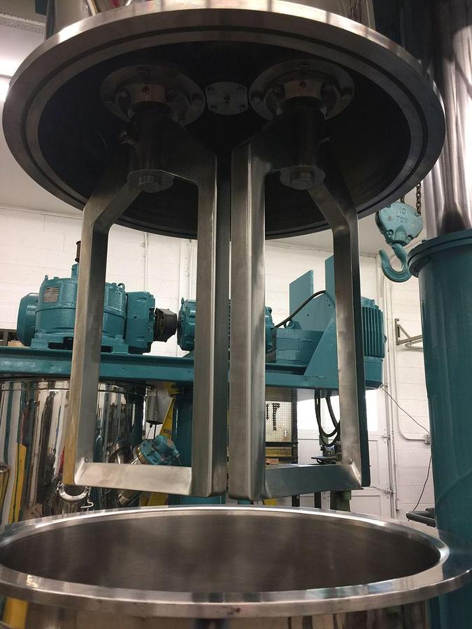 WE BUILD & REBUILD DOUBLE PLANETARY MIXERS & DISCHARGE SYSTEMS