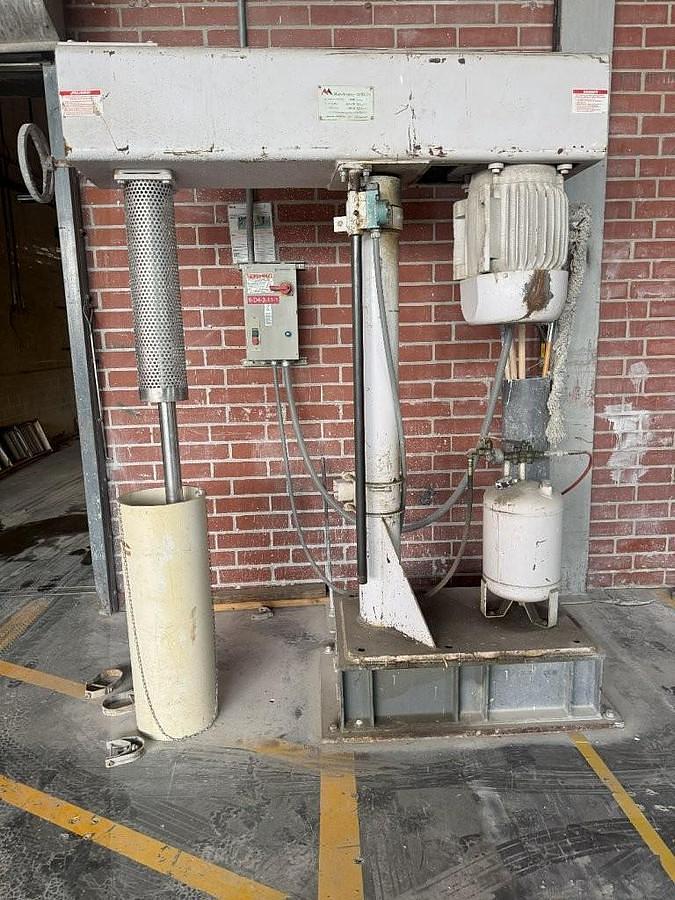 Used 25 HP MOREHOUSE COWLES HIGH SPEED DISPERSER - V/S - XP