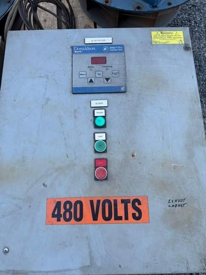 Refurbished DONALDSON-TORIT MODEL DFT2-12 CARTRIDGE TYPE DUST COLLECTOR - 6,000 CFM - AS-IS, WHERE-IS