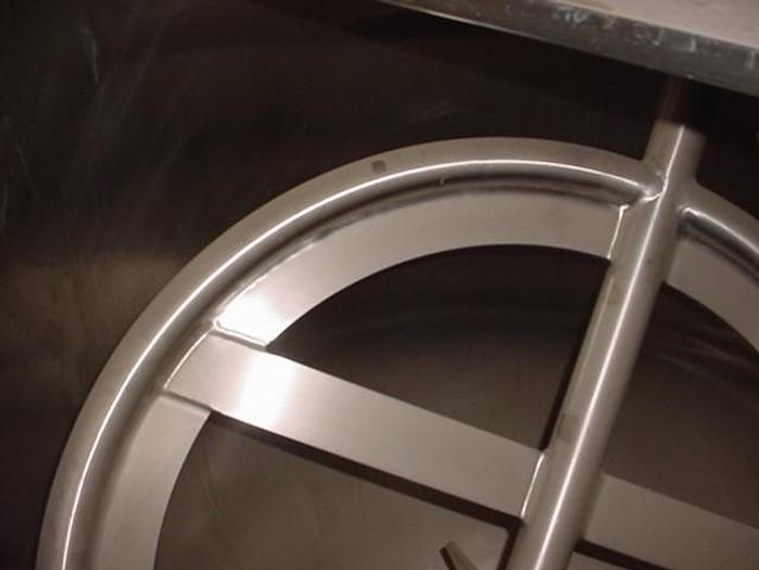 Used 200 GALLON LEE METAL S/S JACKETED KETTLE ANGLED SWEEP