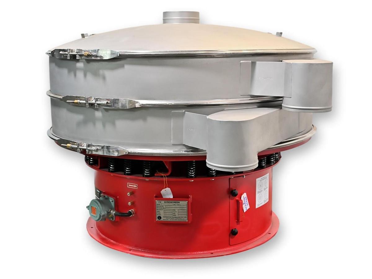 NEW 60" CIRCULAR SCREENER - S/S - 1 DECK (2 SPOUT)
