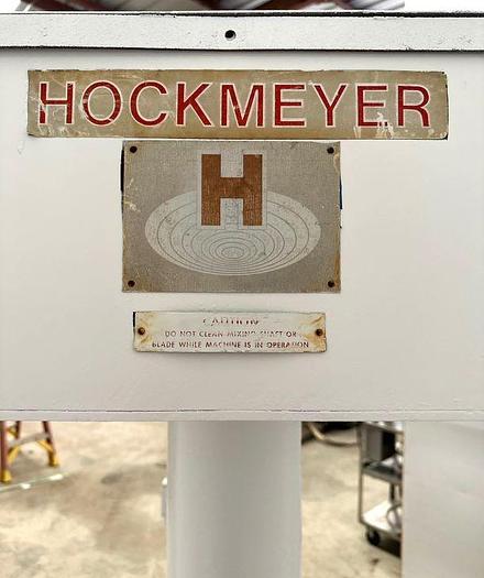 Used 30 HP S/S HOCKMEYER DISPERSER