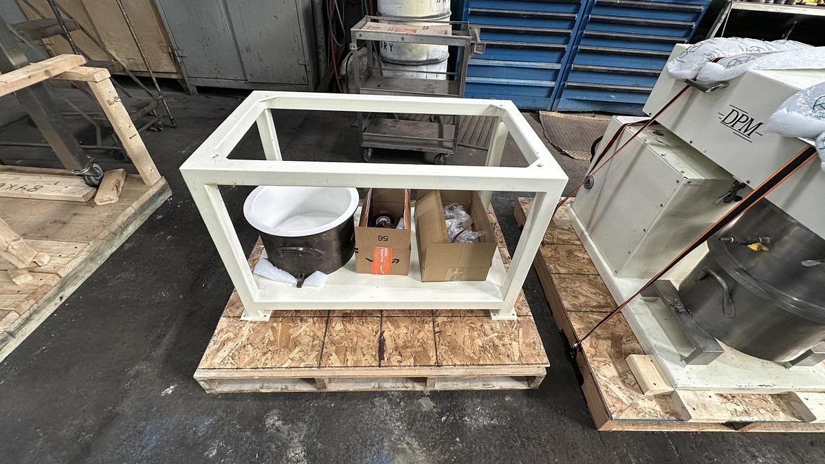 Used 4 GALLON ROSS DOUBLE PLANETARY MIXER WITH DISCHARGE RAM PRESS