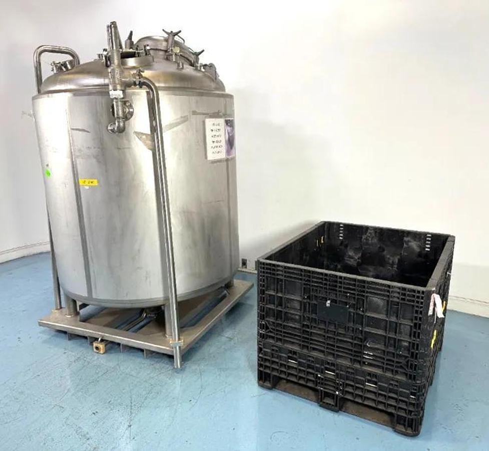 Used 528 GALLON (2000 LITER) PRECISION STAINLESS SANITARY REACTOR / FERMENTER
