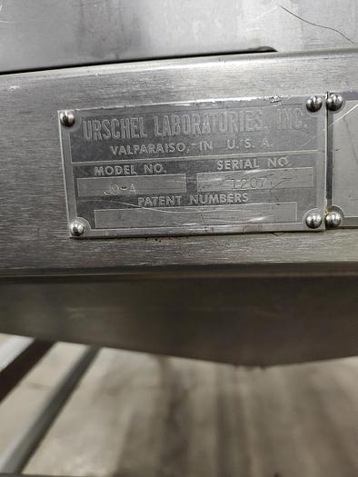 Used URSCHEL MODEL J9A DICER