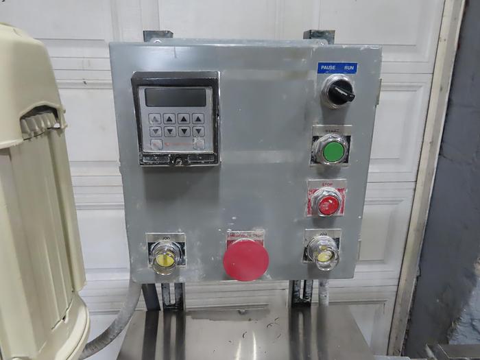 Used 1.5 GALLON TELEDYNE READCO DOUBLE ARM SIGMA BLADE MIXER - S/S - JACKETED