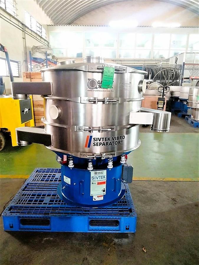 NEW 40" CIRCULAR SCREENER - S/S - 2 DECK (3 SPOUT)