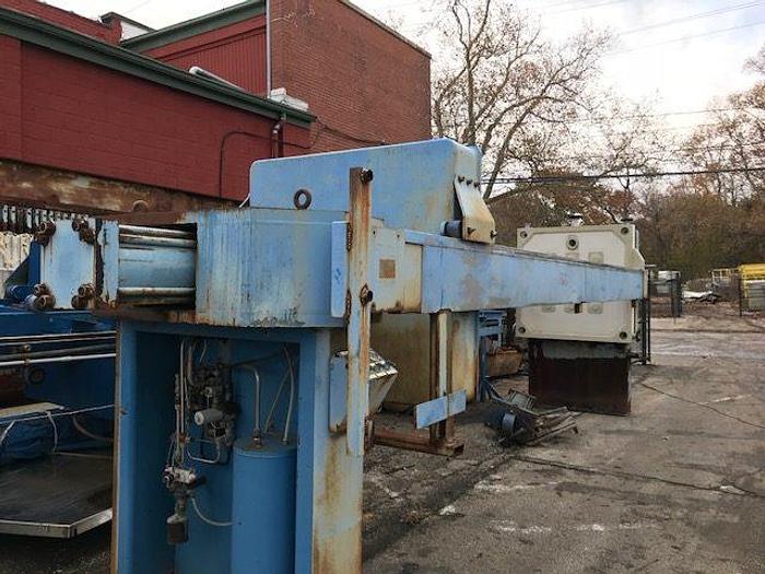 Used 125 CU. FT. USED JWI FILTER PRESS