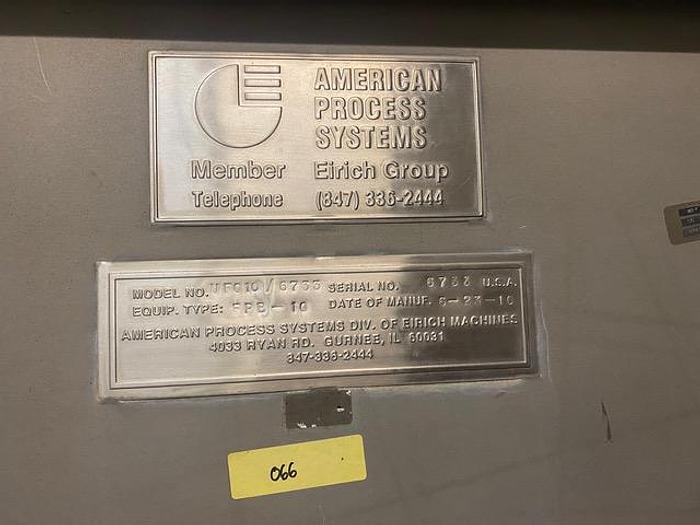 Used 10 CU. FT. AMERICAN PROCESS PADDLE MIXER