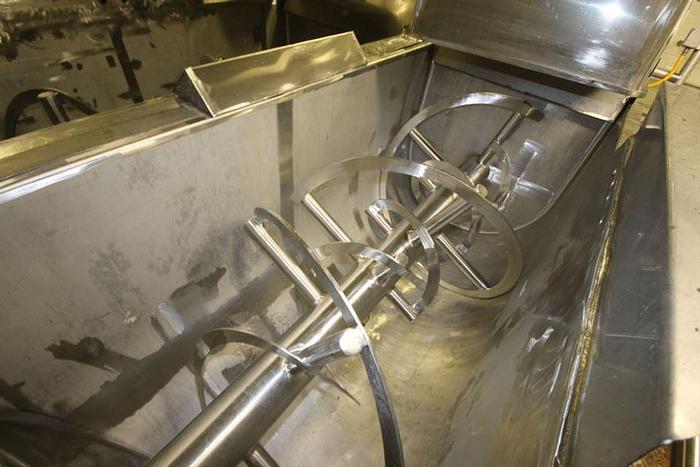 Used 250 CU. FT. MARION RIBBON BLENDER - SANITARY S/S