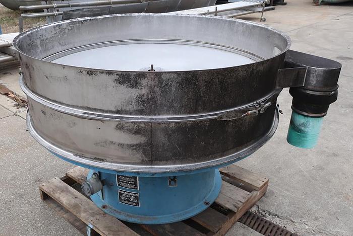 Used 60" CIRCULAR SCREENER (SIMILAR TO A SWECO) - S/S - 1 DECK - 2.5 HP