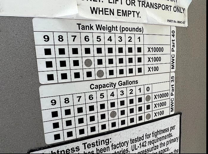 Used 4000 GALLON MODERN WELDING DOUBLE WALL VESSEL TANK S/S UL-142