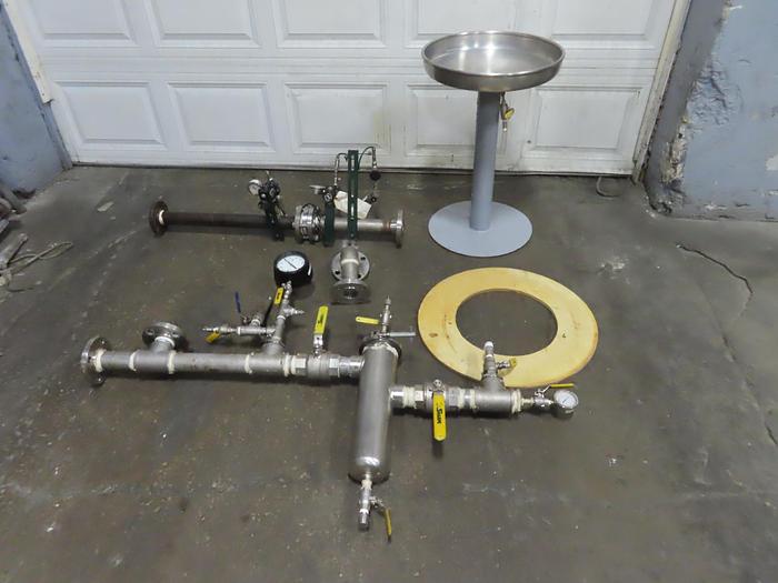 Used 10 CU. FT. GEMCO SLANT CONE ROTARY VACUUM DRYER - GEMCOMATIC LOADING SYSTEM - 316L S/S