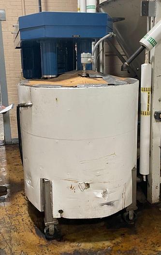Used USED 250 GALLON CUSTOM MILLING BASKET MEDIA MILL S/S JACKETED MIXING TANK
