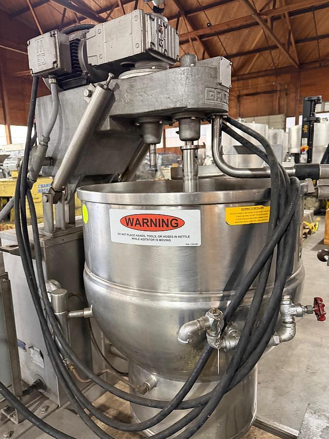 Used 40 GALLON SELF-CONTAINED (ELECTRIC) TWIN ACTION GROEN KETTLE