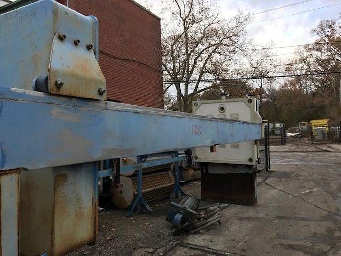 Used 125 CU. FT. USED JWI FILTER PRESS