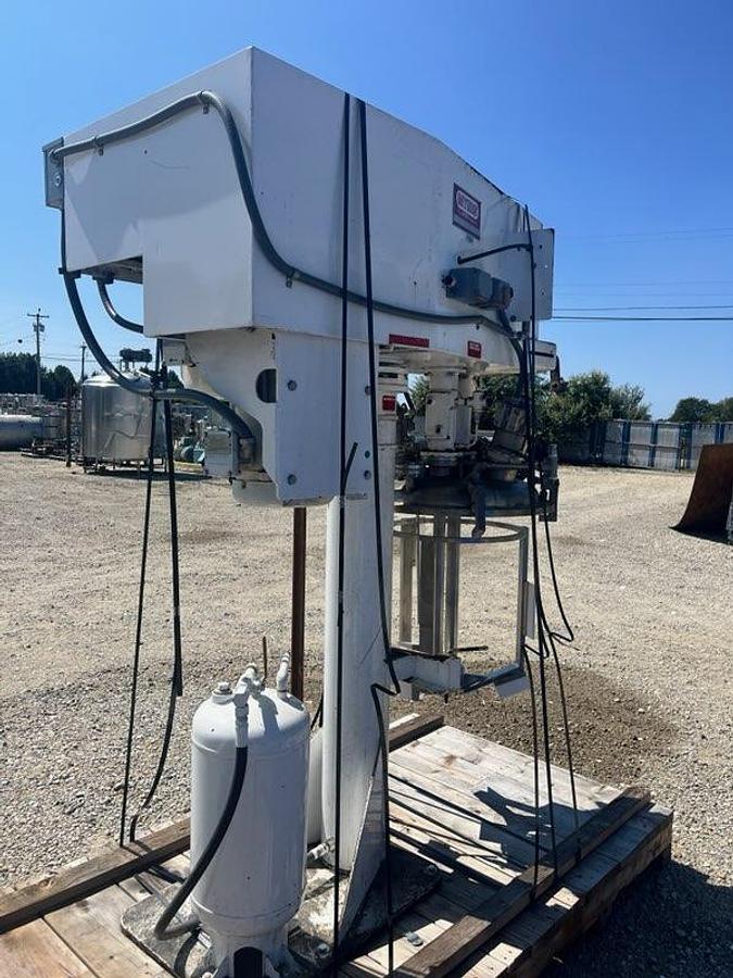 Used 40 GALLON MYERS DUAL SHAFT MIXER - VACUUM - JACKETED