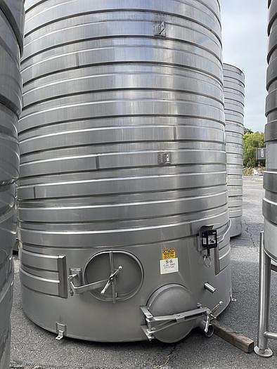Used 5,483 GALLON S/S JACKETED TANKS (3) AVAILABLE