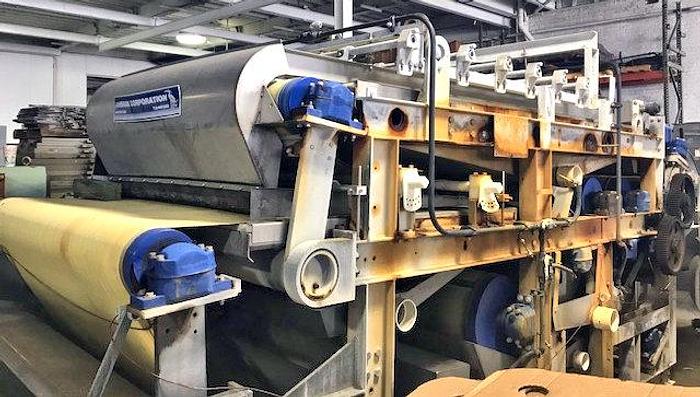 Used 120 GPM ASHBROOK KLAMPRESS WASTEWATER BELT PRESS - RECONDITIONED