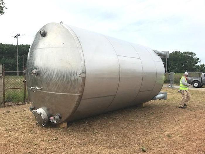 11,500 GALLON MIX TANK WITH DISH BOTTOM S/S