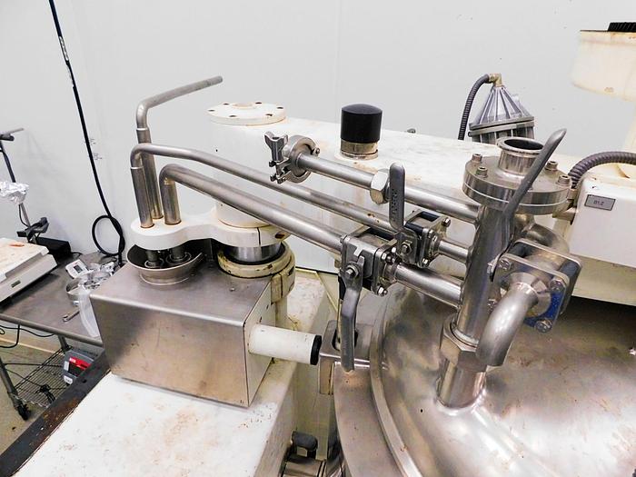 Used 500 LITER KRIEGER TRIPLE MOTION MIXER - 316L S/S - VACUUM - JACKETED