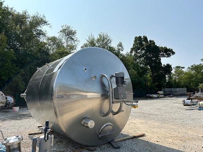 6,000 GALLON FELDMEIER MIX TANK - SANITARY S/S - 150 PSI JACKET