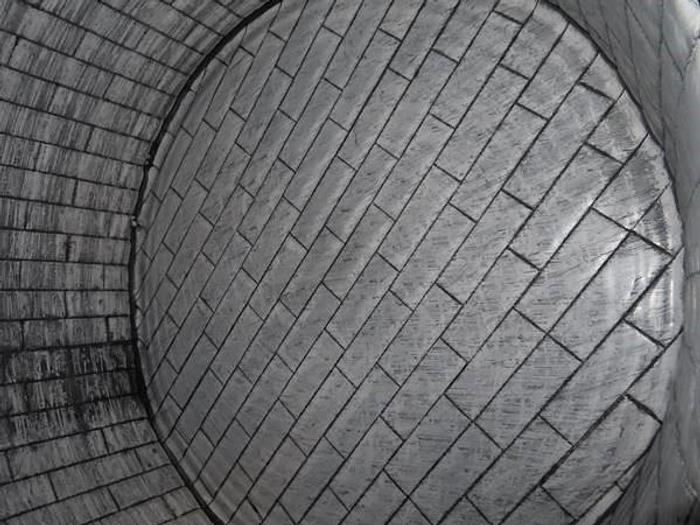 Used 36" x 48" PATTERSON PEBBLE MILL - ALUMINA BRICK LINED