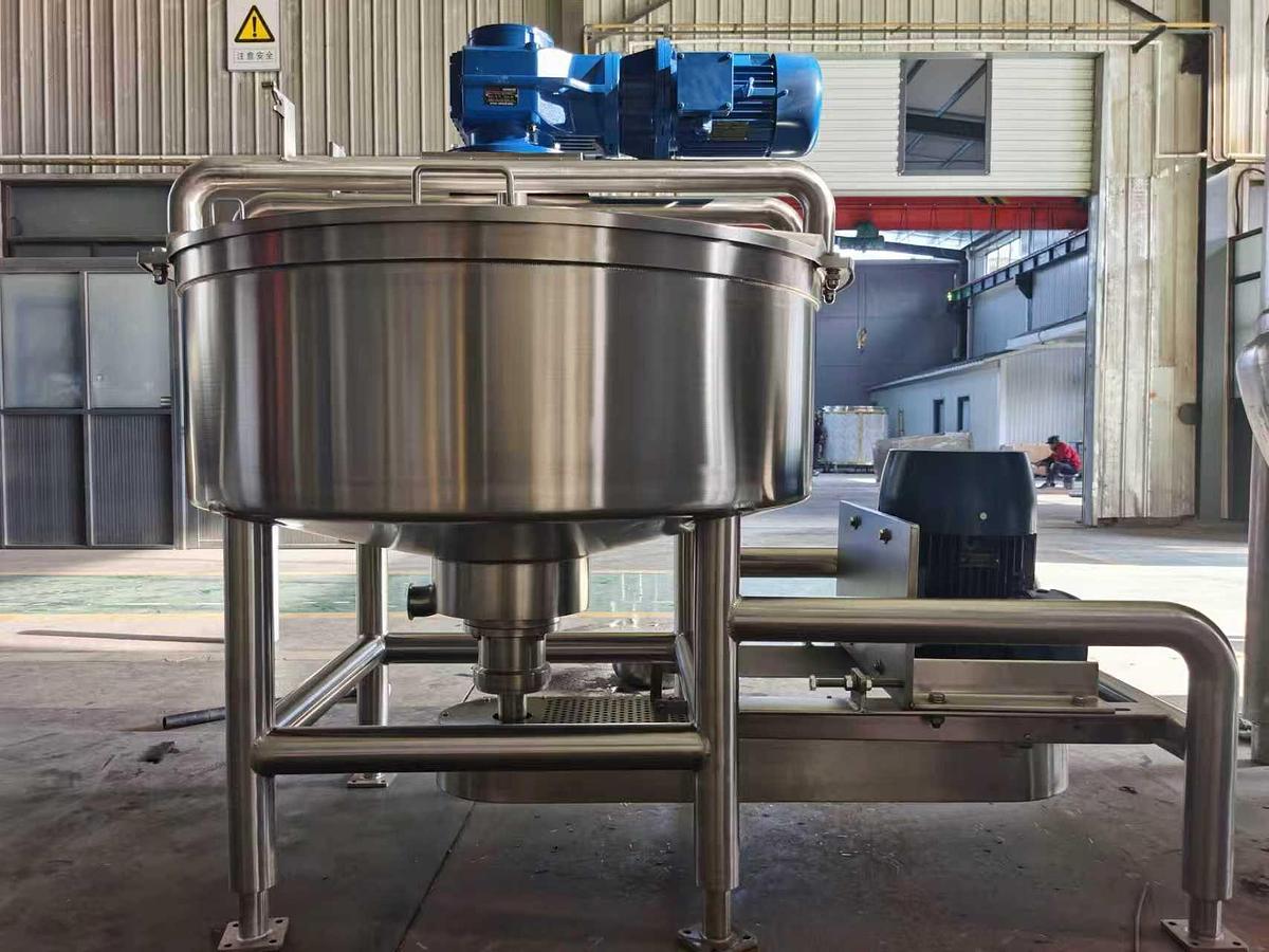 100 GALLON LIQUEFIER - BELT DRIVE - SINGLE WALL - 316 S/S CONTACTS