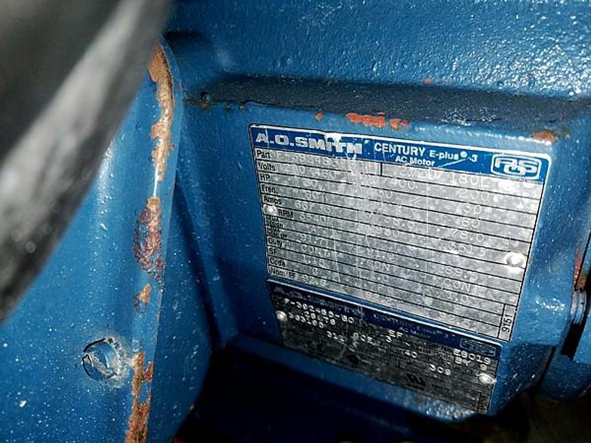 Used 30 HP HIGH SHEAR INLINE MIXER - SANITARY S/S