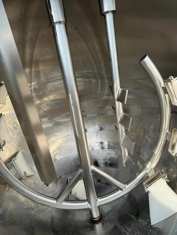 Used 300 GALLON GROEN TWIN ACTION INCLINE AGITATED KETTLE - S/S - 90 PSI