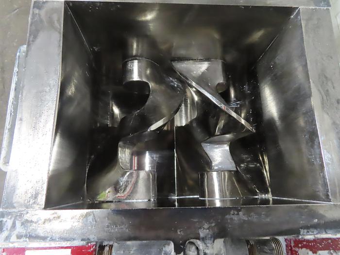 Used 1.5 GALLON TELEDYNE READCO DOUBLE ARM SIGMA BLADE MIXER - S/S - JACKETED