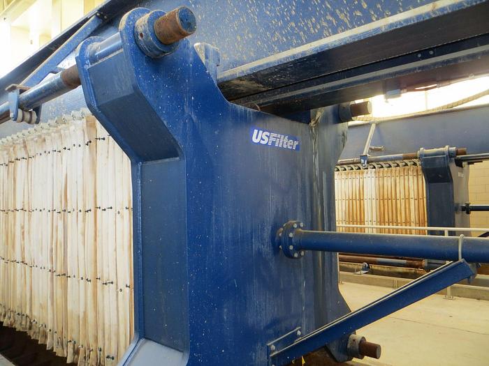 Used 210 CU. FT. EDWARD AND JONES FILTER PRESS