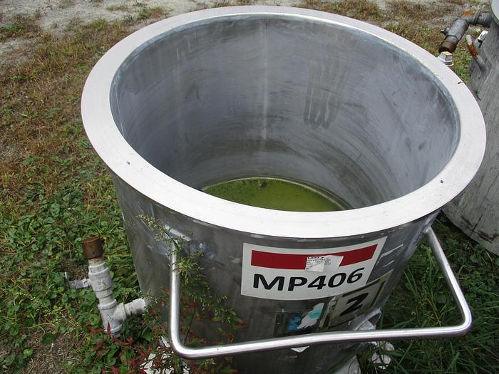 Used 40 GALLON MIX CAN FOR ROSS MIXER - S/S - JACKETED (4 AVAILABLE)