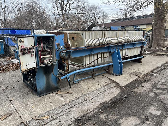 Used 75 CU. FT. PERRIN FILTER PRESS