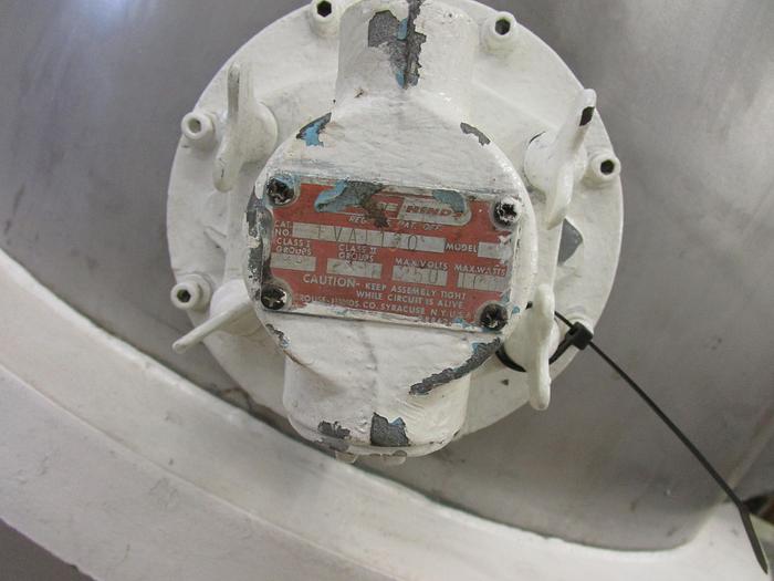 Used 75 GALLON ROSS DOUBLE PLANETARY MIXER - NON-VACUUM WITH (2) SINGLE WALL MIX CANS