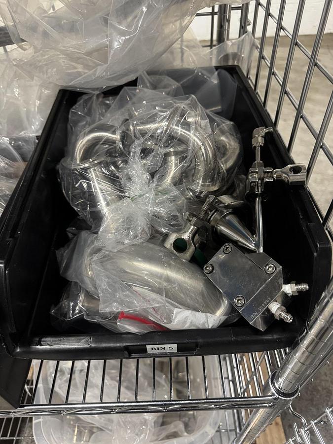 Used 2 GALLON ROSS PLANETARY DISPERSER WITH DISCHARGE RAM - 316L S/S - JACKETED