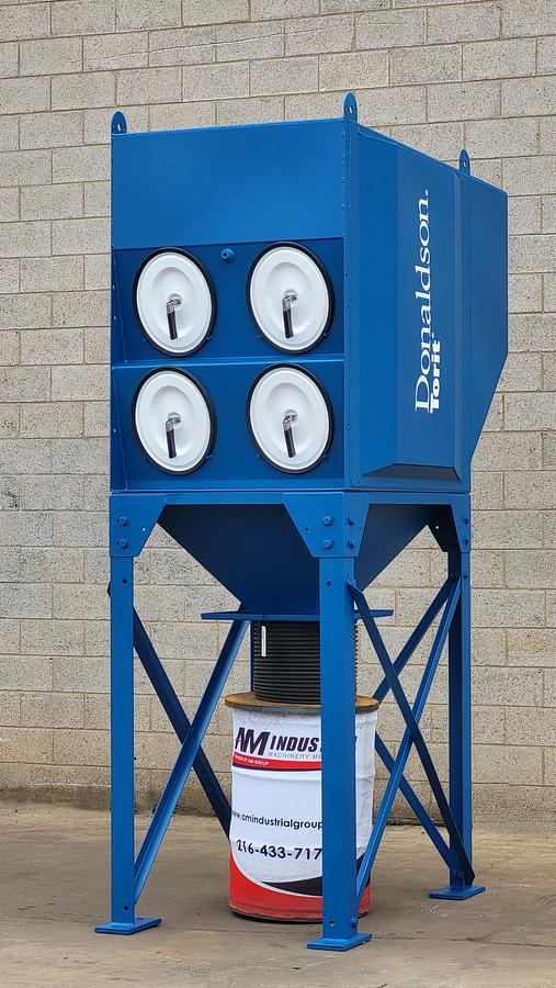 Refurbished DONALDSON-TORIT MODEL DFO2-8 CARTRIDGE TYPE DUST COLLECTOR - 4,000 CFM - RECONDITIONED