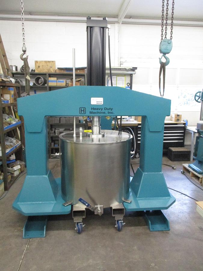 NEW 100 GALLON DISCHARGE RAM SYSTEM FOR DOUBLE PLANETARY MIXER