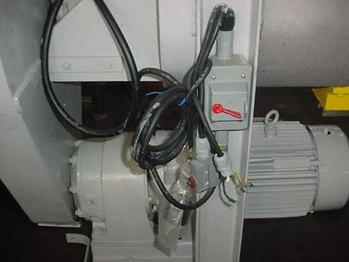 Used 5 CU. FT. J.H. DAY DOUBLE RIBBON BLENDER - SANITARY S/S - 3 HP