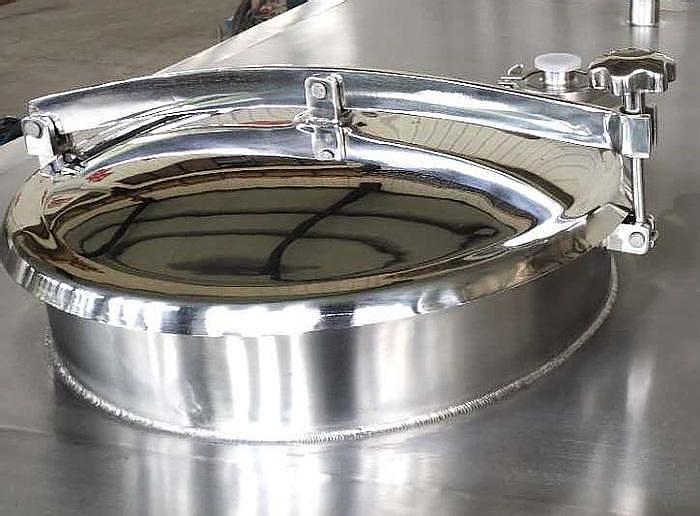 NEW HEAVY DUTY 100 CU. FT. DOUBLE RIBBON BLENDER - S/S - 40 HP