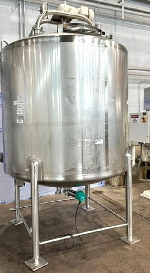 Used 1,000 GALLON FELDMEIER MIX TANK - S/S