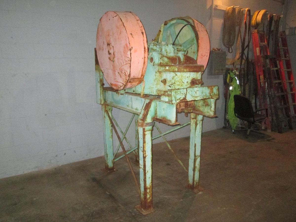 Used 4" x 8" STURTEVANT JAW CRUSHER - 3 HP